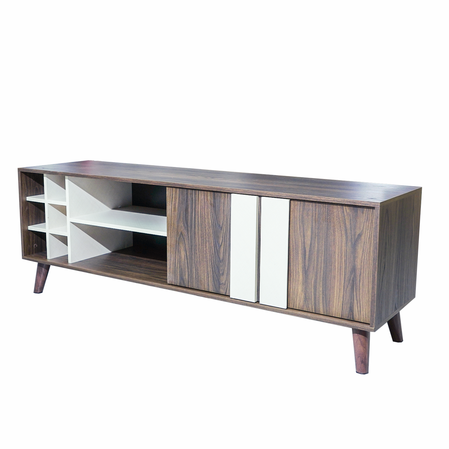 Rack De Tv Lane Nogal Toquilla RTA MDF - Imagen 6