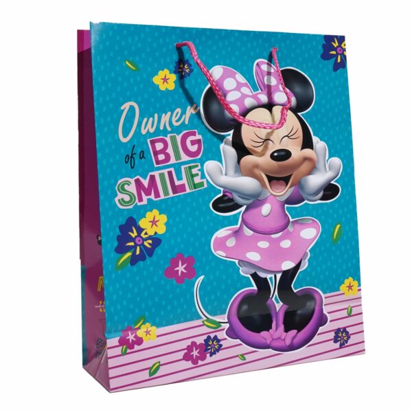 Bolsa De Regalo Diseño Minnie Disney PRIMAVERA Grande - Imagen 2