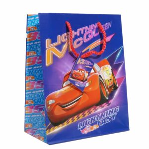 Bolsa De Regalo Diseño Cars Disney PRIMAVERA Mediano