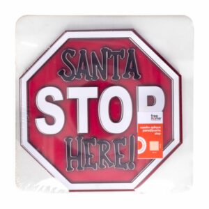 Cuadro Decorativo Santa Stop FREE HOME Unidad