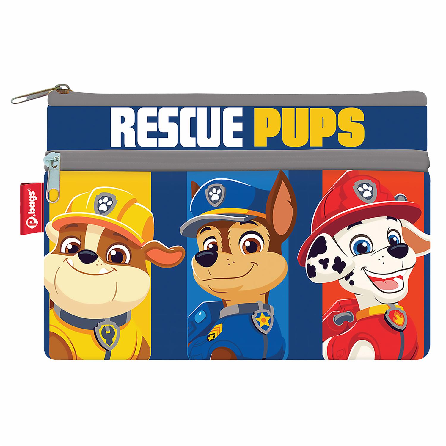 Cartuchera Niño 2 Bolsillos Personajes Surtidos PRIMAVERA 16X23,5X1Cm - Imagen 4