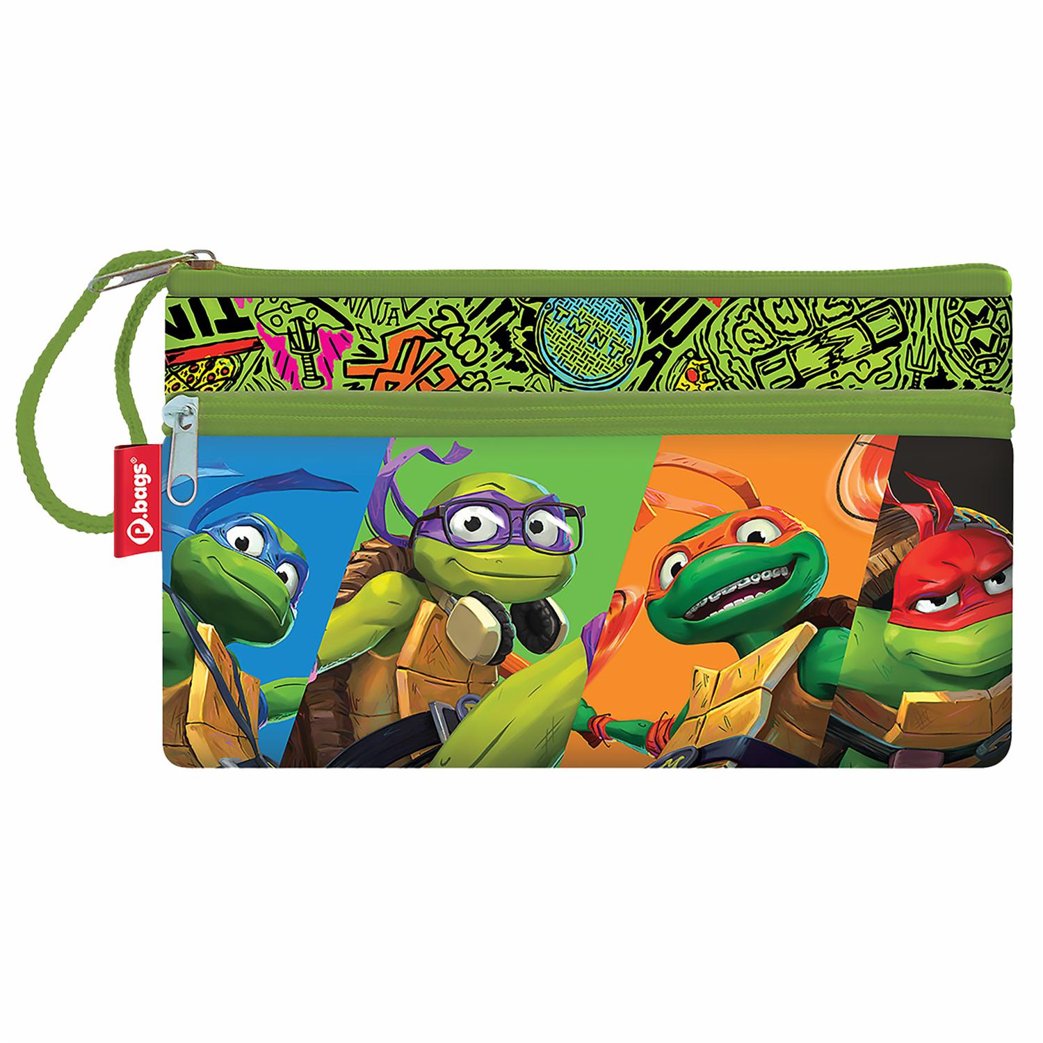 Cartuchera Niño 3 Bolsillos Personajes Surtidos PRIMAVERA 12X21,5X1Cm - Imagen 4