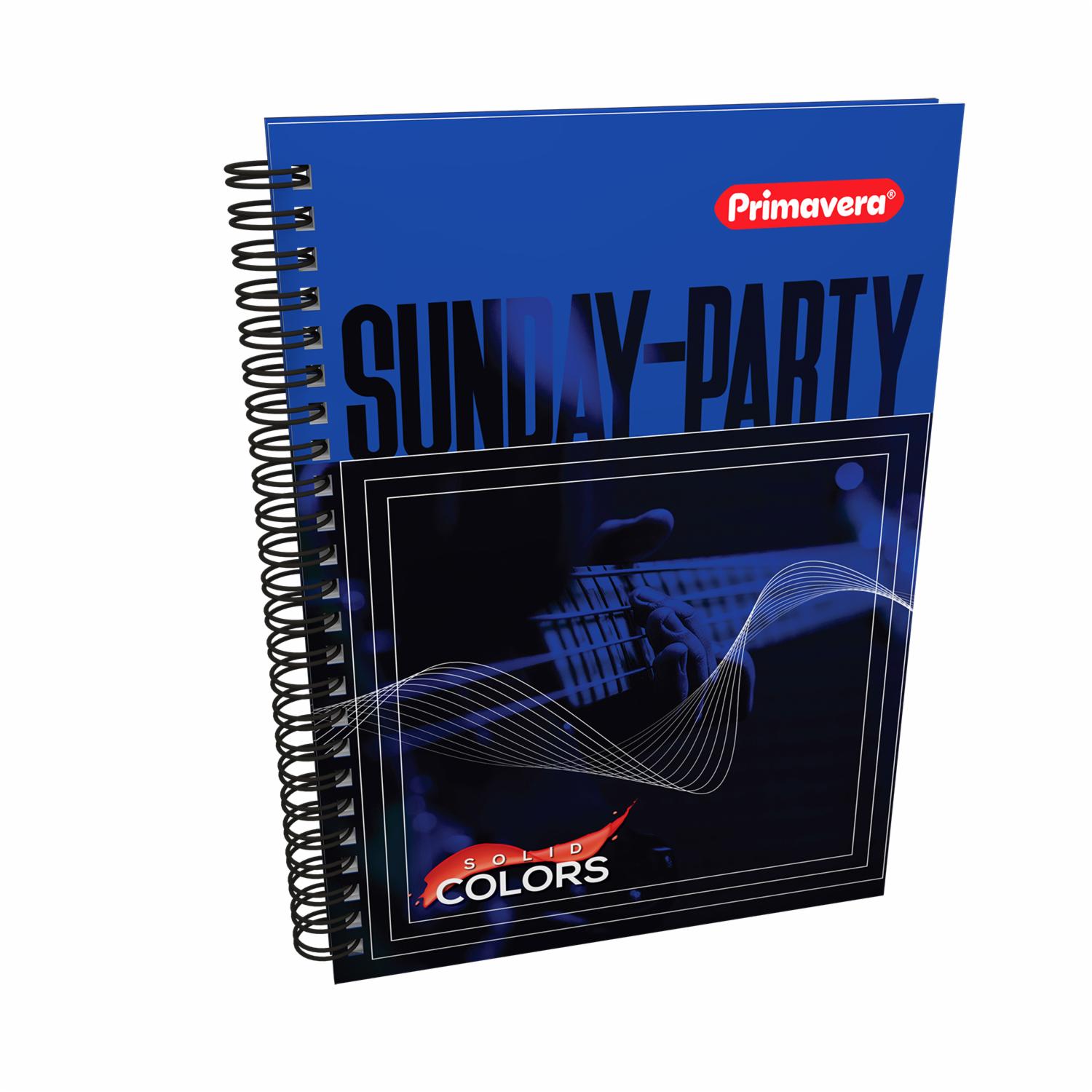 Cuaderno Argollado Cuadros Solid Colors PRIMAVERA 80 Hojas - Imagen 7