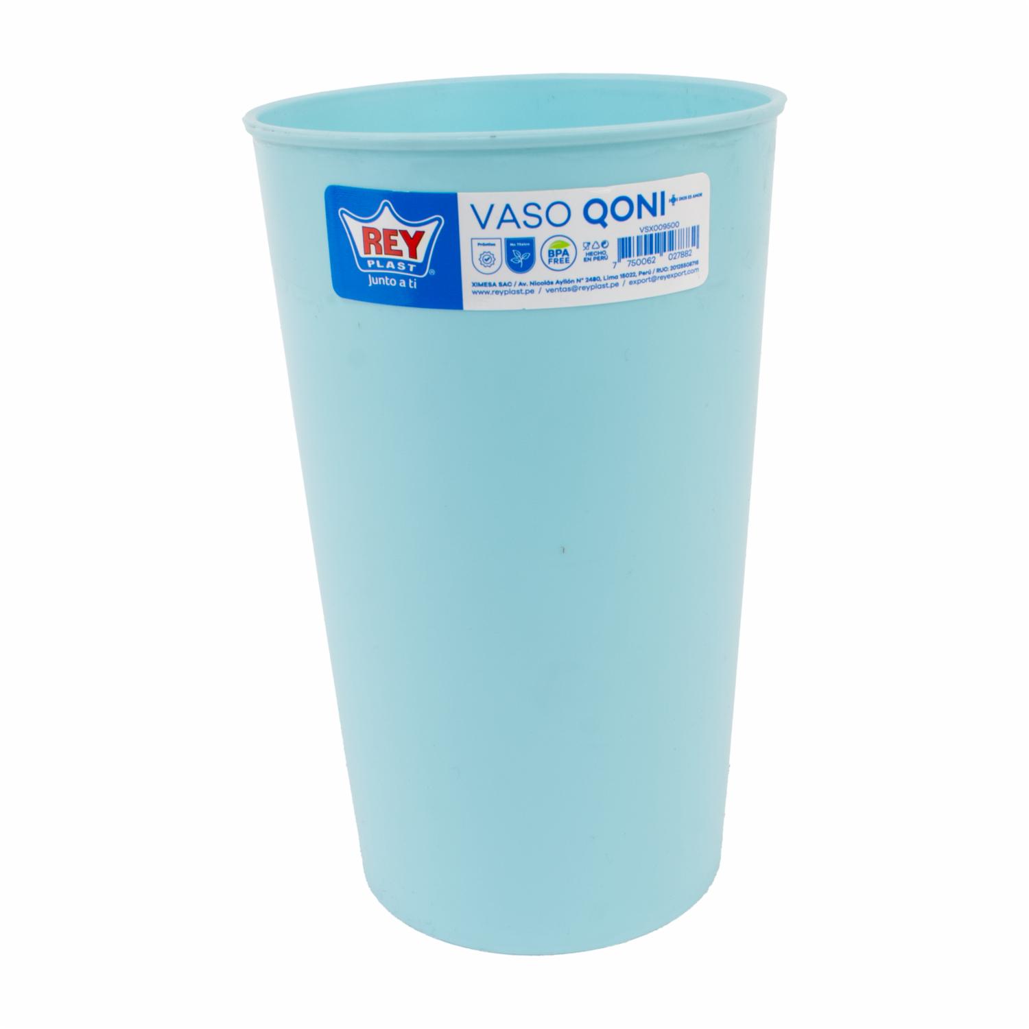 Vaso Plástico Qoni 370 Ml REY VSX009500 - Imagen 2