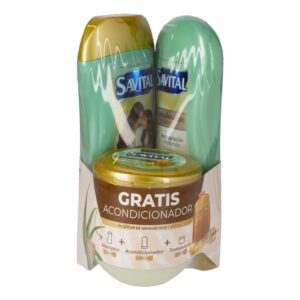 Shampoo Para Cabello Acondicionador Y Tratamiento Aminoácidos Pack SAVITAL X 3 Uds