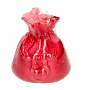 Vela Navideña Regalo Reno Color Rojo MONICANDLES Unidad