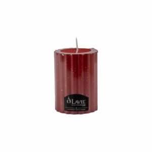Vela Redonda Roja LAVEL 7 X 10 Cm