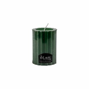 Vela Redonda Verde LAVEL 7 X 10 Cm