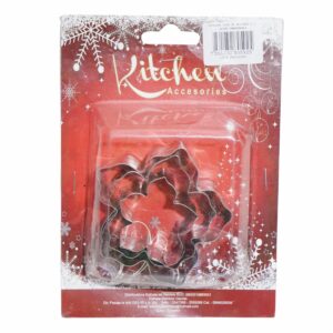 Cortador Con Forma De Flor De Navidad DEH KITCHEN ACCESORIOS 13 x 18 Cm