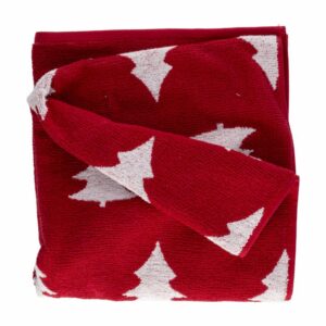 Toalla De Baño Árboles Rojo RENATTA 140 X 70 Cm