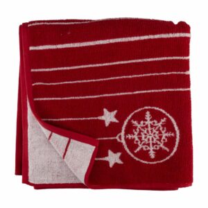 Toalla De Baño Merry Christmas Rojo RENATTA 140 X 70 Cm