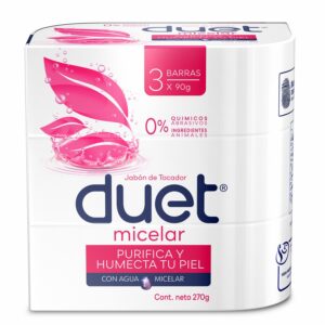 Jabón De Tocador Micelar DUET 270 G