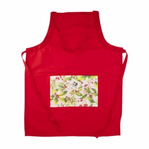 Delantal Navidad Cerezas HECHO AQUÍ 77 X 58 Cm