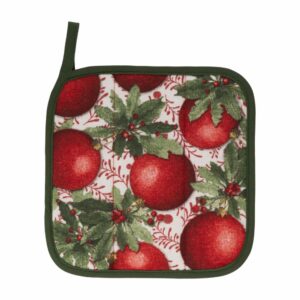 Coge Ollas Navidad Bombillos HECHO AQUÍ 20 X 20 Cm