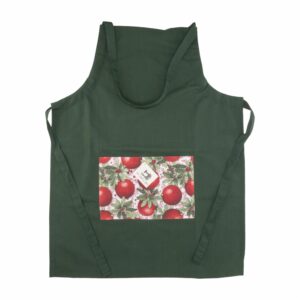 Delantal Navidad Bombillos HECHO AQUÍ 77 X 58 Cm