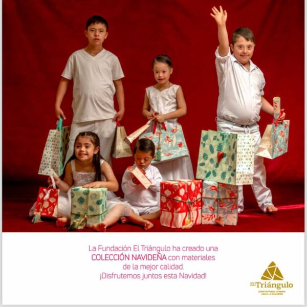 Tarjetas Navideñas Grandes Varios Diseños FUNDACIÓN EL TRIÁNGULO X 6 Uds - Imagen 9