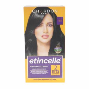 Tinte Coloración N° 1 Negro 2 Tubos ETINCELLE Unidad