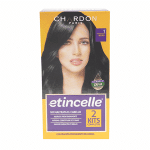 Tinte Coloración N° 1 Negro 2 Tubos ETINCELLE Unidad