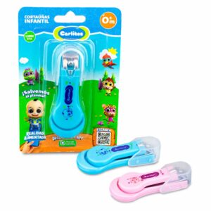 Cortaúñas Infantil Azul CARLITOS 0 M +