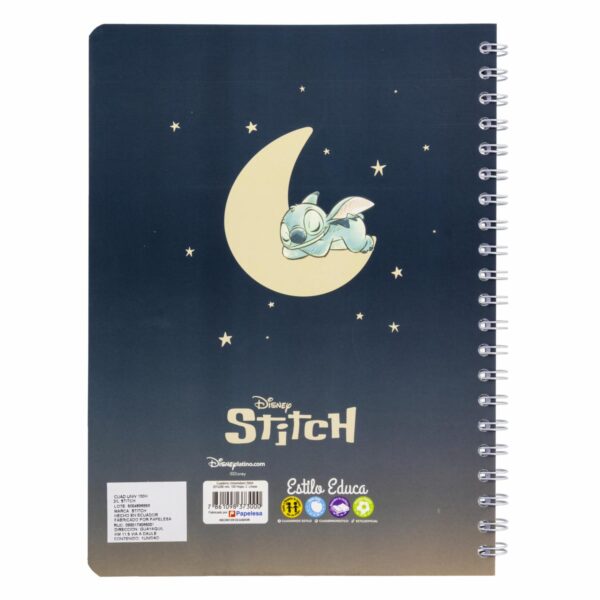 Cuaderno Universitario Líneas Stitch ESTILO 100 Hojas - Imagen 2