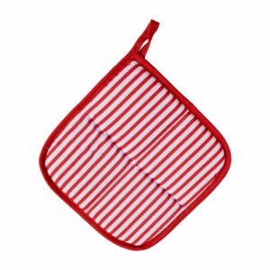 Coge Olla Navidad Líneas Rojo CAESAR'S FACTORY 20 X 20 Cm