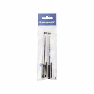Bolígrafos Ball Negro Fino Triangular STAEDTLER X2 Uds