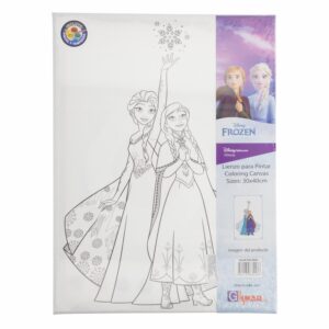Lienzo Pre Impreso Diseño Frozen DISNEY 40X30 CM