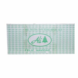 Árbol Navideño Tradicional Con Pvc Redondo Americano ALI 180 Cm