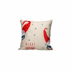 Cojín Navidad Alegre Gnomos Lateral MIHOS 45 X 45 Cm