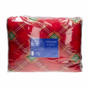 Edredón Jano Navidad Rojo CASA LINDA 2 Plazas