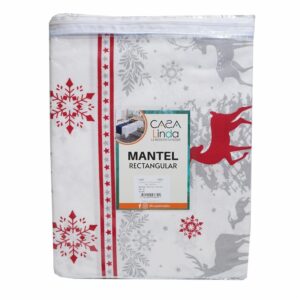 Mantel De Mesa Doruk Rectangular 250X145 Cm CASA LINDA 8 Puestos