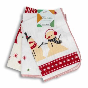 Set De Limpiones Snow CASA LINDA 3 Piezas