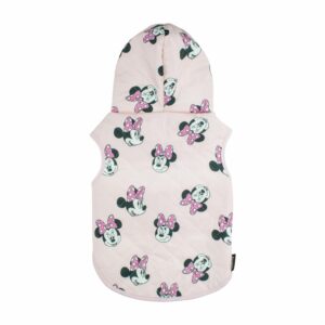Impermeable Para Mascota Diseño Minnie Mouse Color Rosa DISNEY Talla Grande
