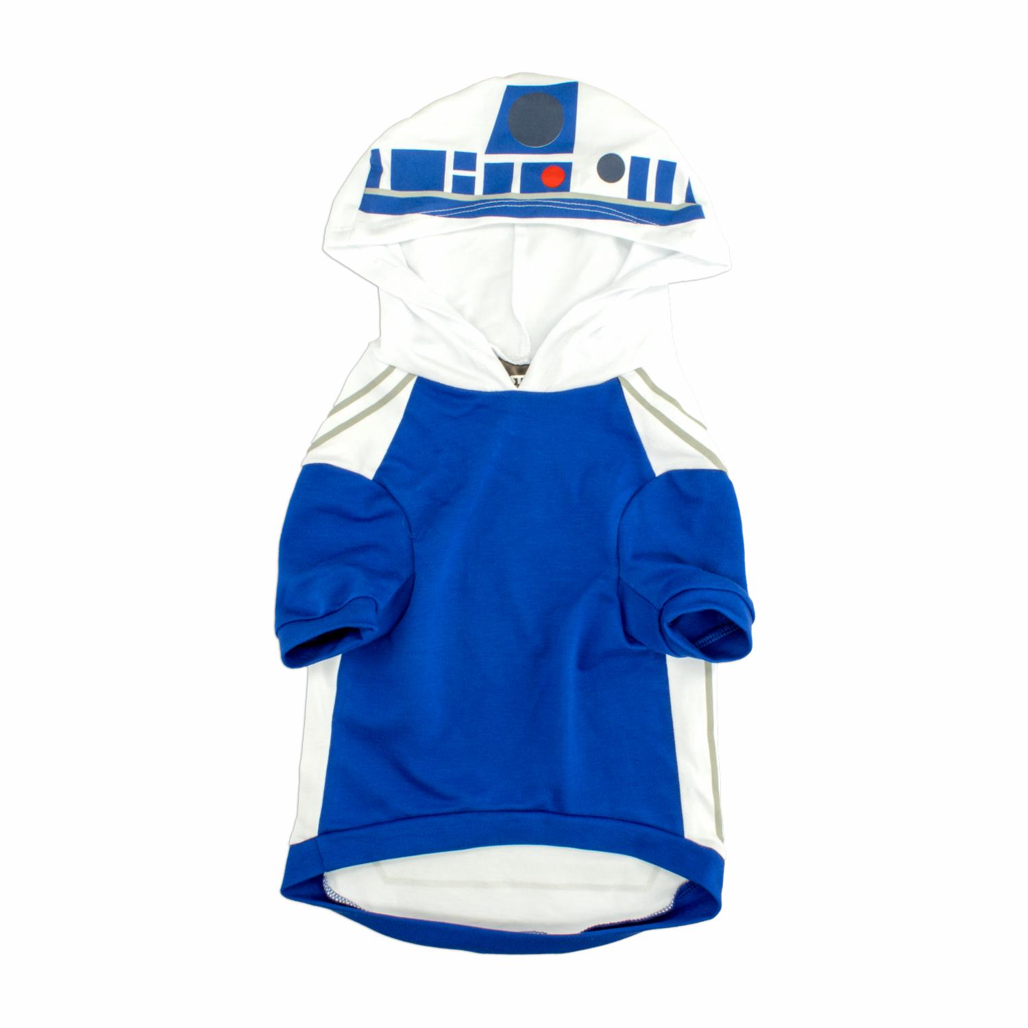 Hoodie Para Mascota Diseño Star Wars Color Blanco DISNEY Talla Pequeño