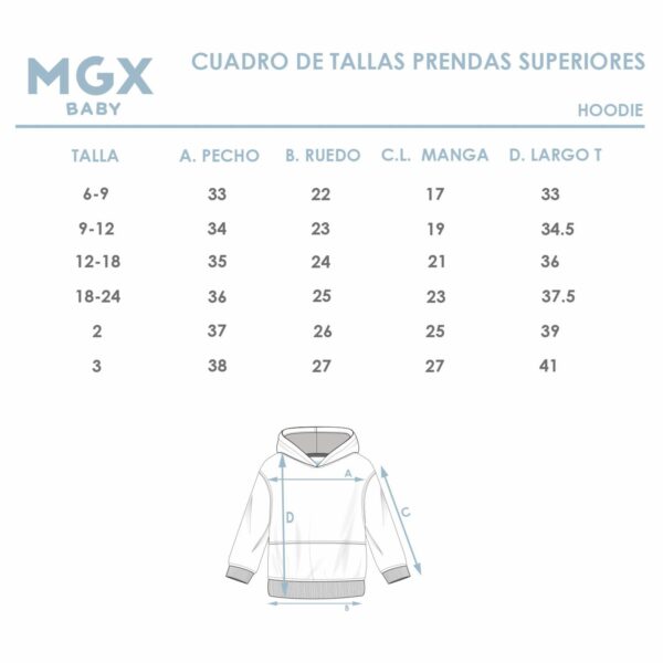 Chompa Polar Flecee MGX BABY - Imagen 3