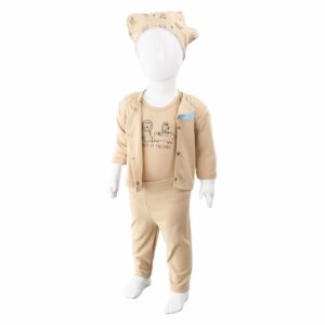 Conjunto Para Bebe 4 Piezas Bodys MGX BABY