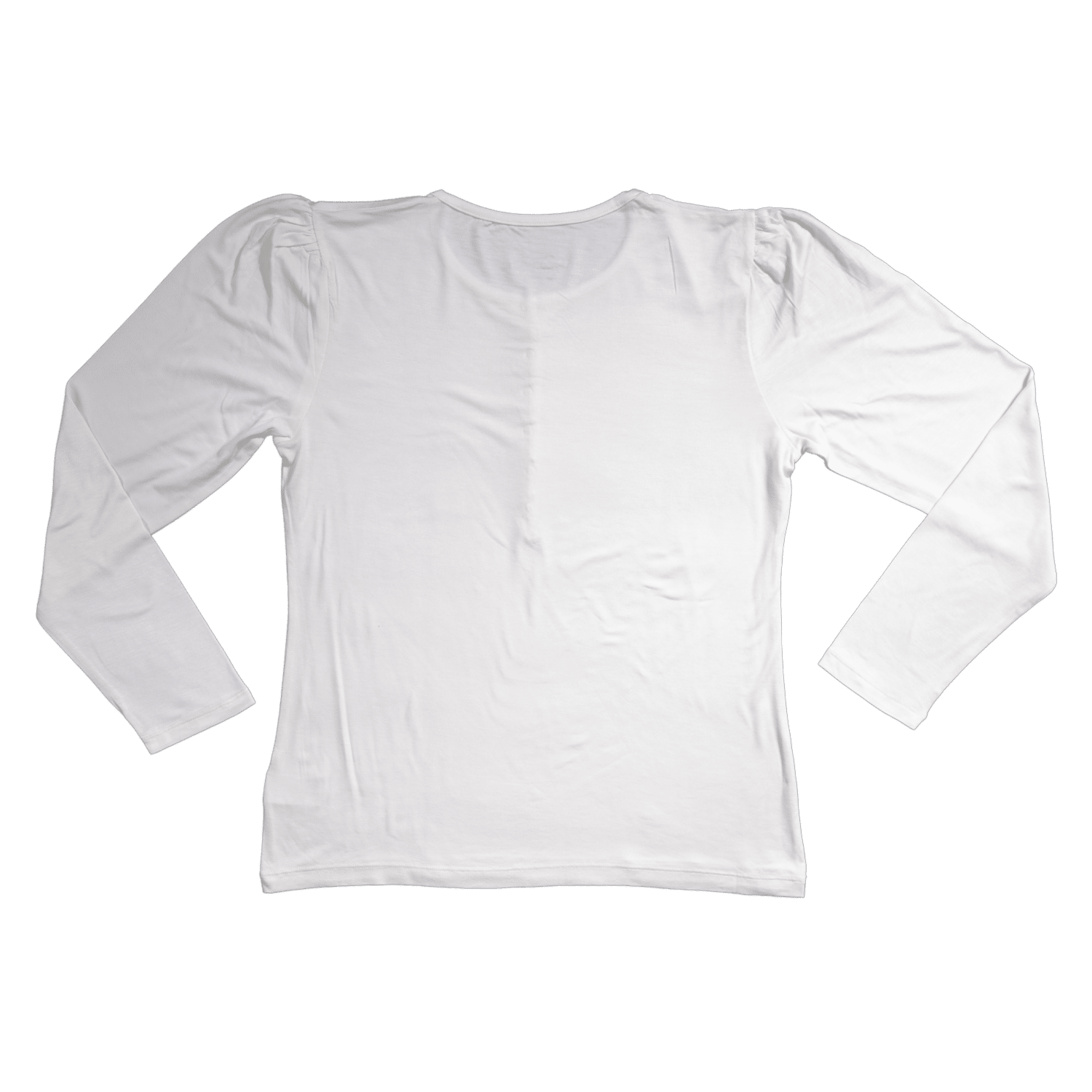 Camiseta Cuello Redondo Con  Botones Y Manga Larga MGX BASIC