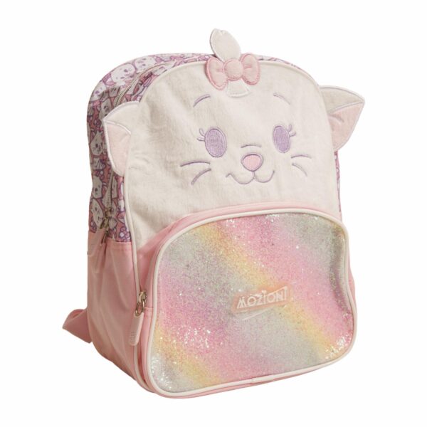 Mochila Pre Escolar Diseño Marie Rosado MOZIONI 22 X 31 X 15 Cm