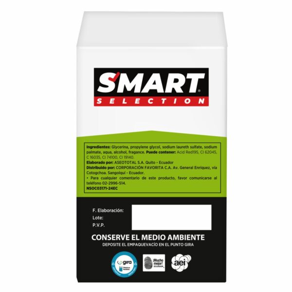 Jabón En Barra De Glicerina Manzana, Naranja Y Frutos Rojos SMART SELECTION 6 X 110 G - Imagen 2