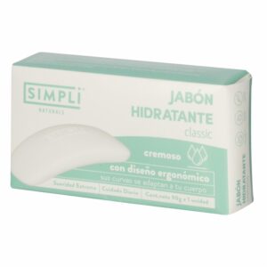 Jabón En Barra Cremoso Hidratante Classic SIMPLI 90 G