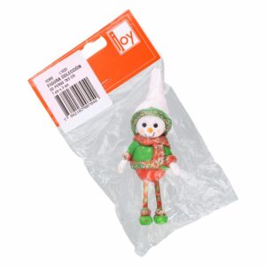 Figura Navideña Colección Personajes De Nieve ARTENOVEDADES 7X3 CM