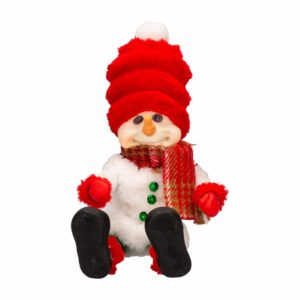 Figura Navideña Muñeco De Nieve Mini ARTENOVEDADES 15 Cm