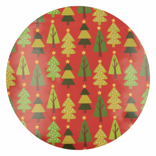 Papel De Regalo De Regalo Arbolitos Navidad Oimi Tubo OIMI X 2 Unidades - Imagen 4