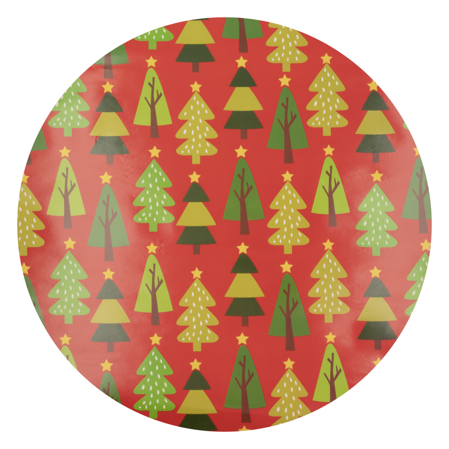 Papel De Regalo De Regalo Arbolitos Navidad Oimi Tubo OIMI X 2 Unidades - Imagen 4