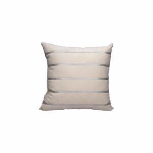 Cojín Cinta Blanco Silver Dream KÁLIDO 45 X 45 Cm