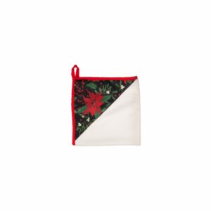 Toalla De Cocina Poncetia Negro GENESIS 37 X 37 Cm
