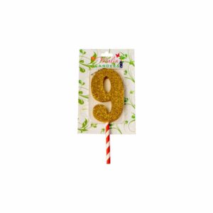 Vela Premium N9 Dorado Con Plata MALIA CANDLES 19 X 8 Cm