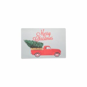 Individual Plástico Navidad Carro KIKEMAR 47 X 32 Cm