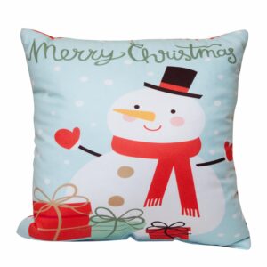Cojín Animada Muñeco Nieve KIKEMAR 45 X 45 Cm
