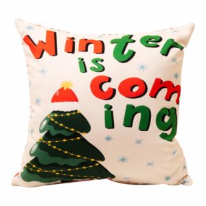 Cojín Winter Árbol KIKEMAR 45 X 45 Cm